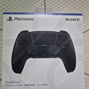 ps5 듀얼센스 블랙(단순개봉)