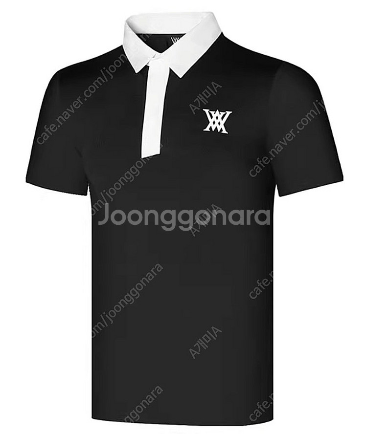 어뉴 반팔카라티 블랙색상 XL팝니다--0