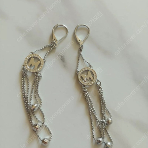 메트로시티 실버롱드롭귀걸이