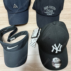 Acg,데우스,뉴에라,나이키 모자