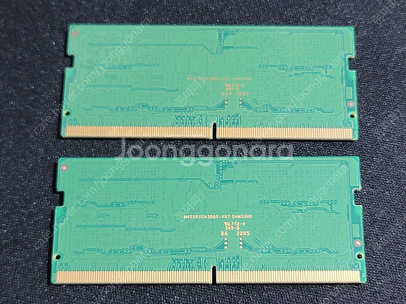 노트북용 삼성 DDR5-4800 16GB x 2장--1