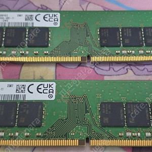 [PC램] 삼성 DDR4 25600(3200AA) 32GB 양면 2장 일괄