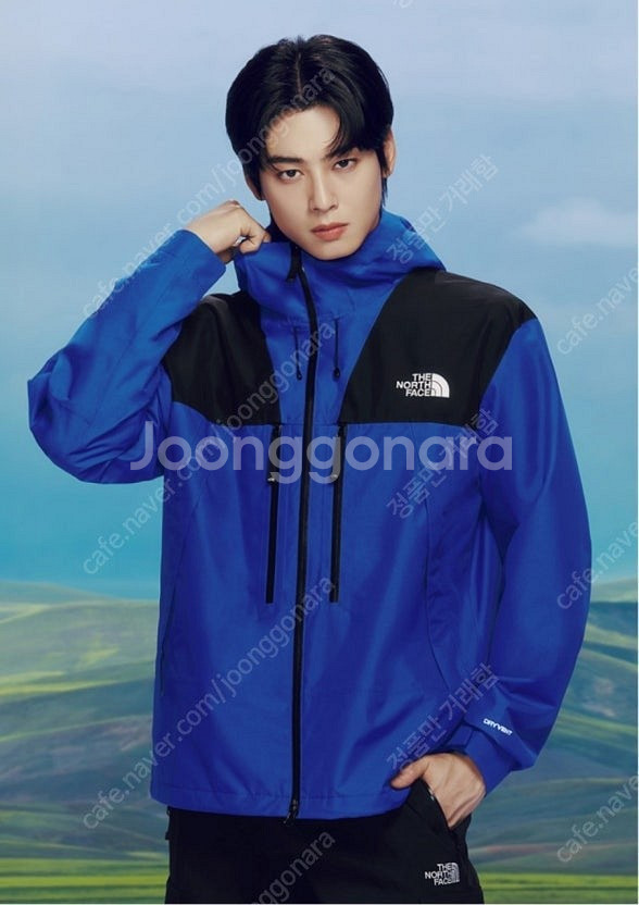 노스페이스 차은우 바람막이 판매--0