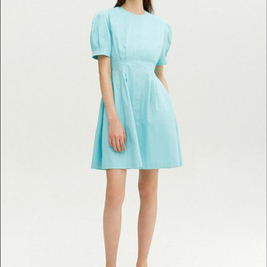 앤유 김나영 원피스 미니 퍼프 슬리브원피스