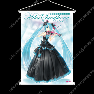 하츠네미쿠 심포니 2017 오리지널 태피스트리 A2 사이즈 새제품 팝니다. 이미지