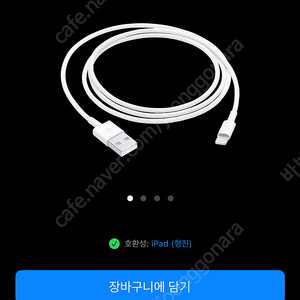 애플 정품 라이트닝 케이블