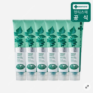 덴티스테 뉴플러스화이트 치약 160g 6개 무료배송