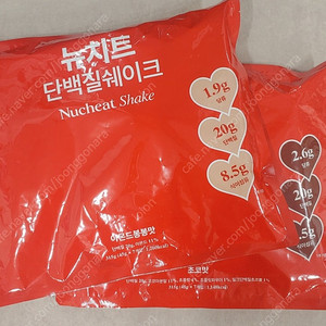 뉴치트 단백질쉐이크 (아몬드봉봉/초코)
