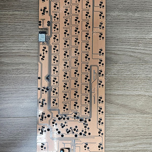 qk80 mk2 1.6 pcb 논플렉스컷 기판 + 알루 alu 보강판 스테빌서비스