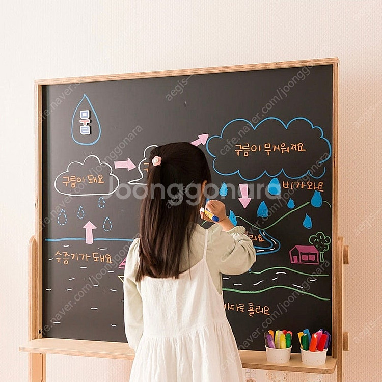 꼬메모이 제니팔레트 양면 자석보드 + 아크릴 포함(반년...--7