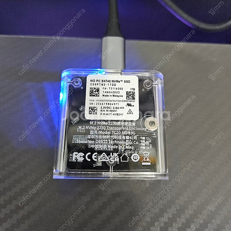 16TB HDD 초소형 1TB 인클로저 USB-C, 삼...--1
