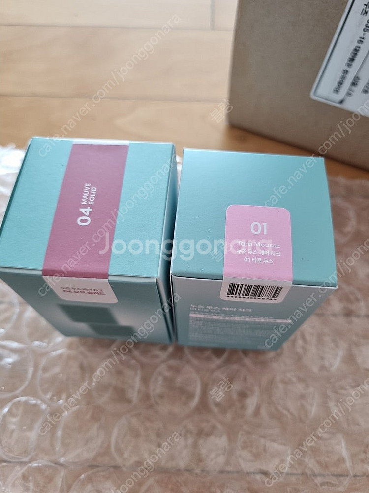 누즈nuse무스 케어 치크 타로무스+모브솔리드 반택포2--1