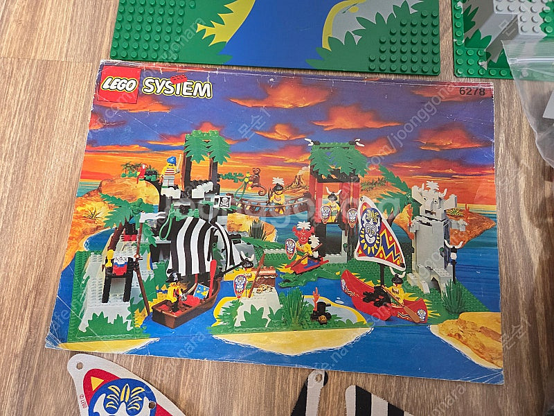 올드레고 6278 아마존의 보물섬 중고 판매합니다.--7