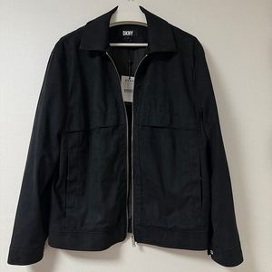 DKNY 한섬 포 스웨이드 자켓 M (100) 블랙 2-3회 착용