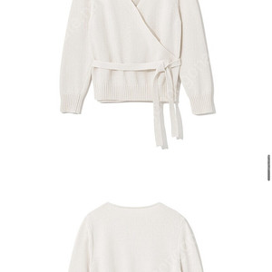 오어 Amelia Wrap Knit - 새옷 75,000원 (정가 218,000원, 66% 할인)