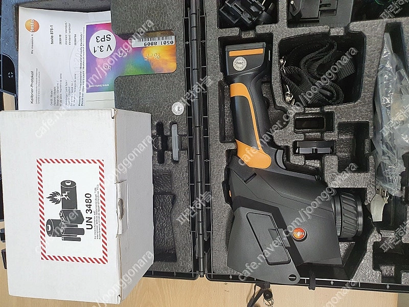 [중고] testo 875-1 열화상카메라 / 밧데리 신규 testo875 이미지