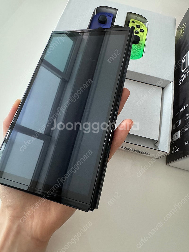 닌텐도스위치 oled 스플레툰에디션 s급 풀박스--0