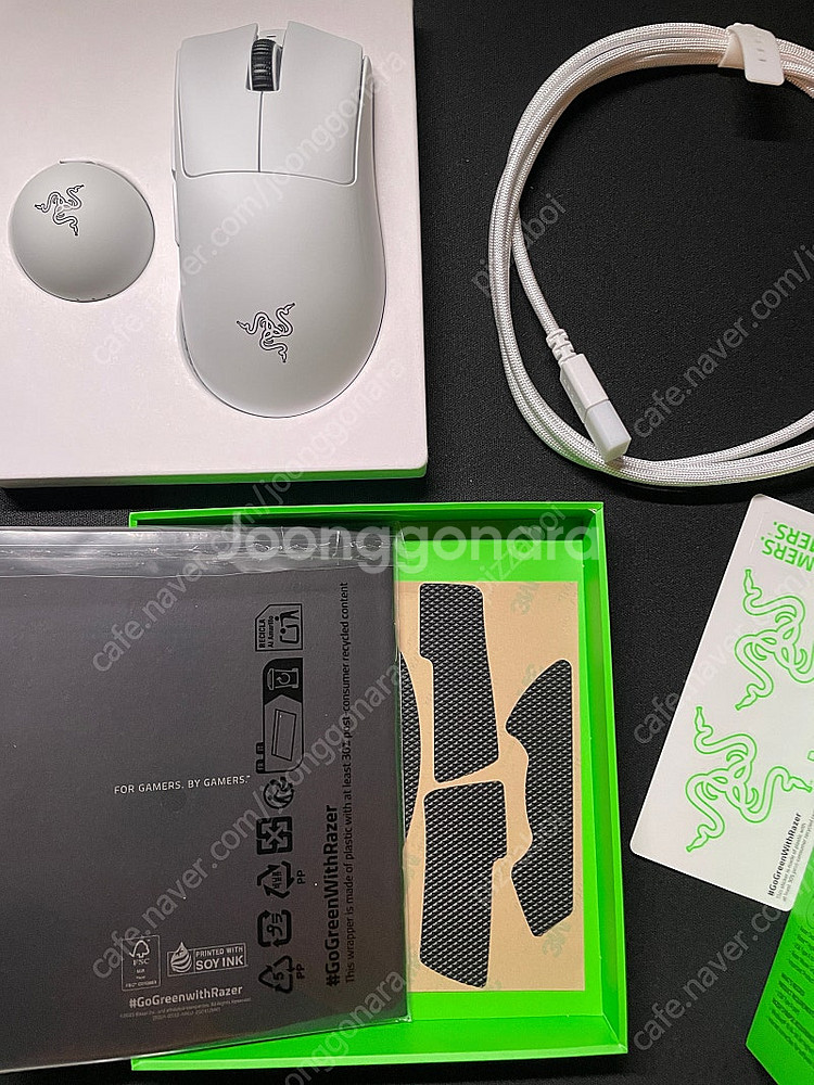 레이저 데스에더 v4 pro 데브사 화이트 판매합니다--7