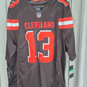 NFL 나이키 유니폼 클리블랜드 오델베컴 xl 미식축구