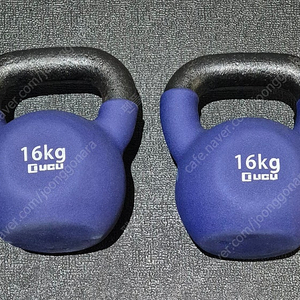 (택포) 16KG 케틀벨 캐틀밸 무쇠 통주물