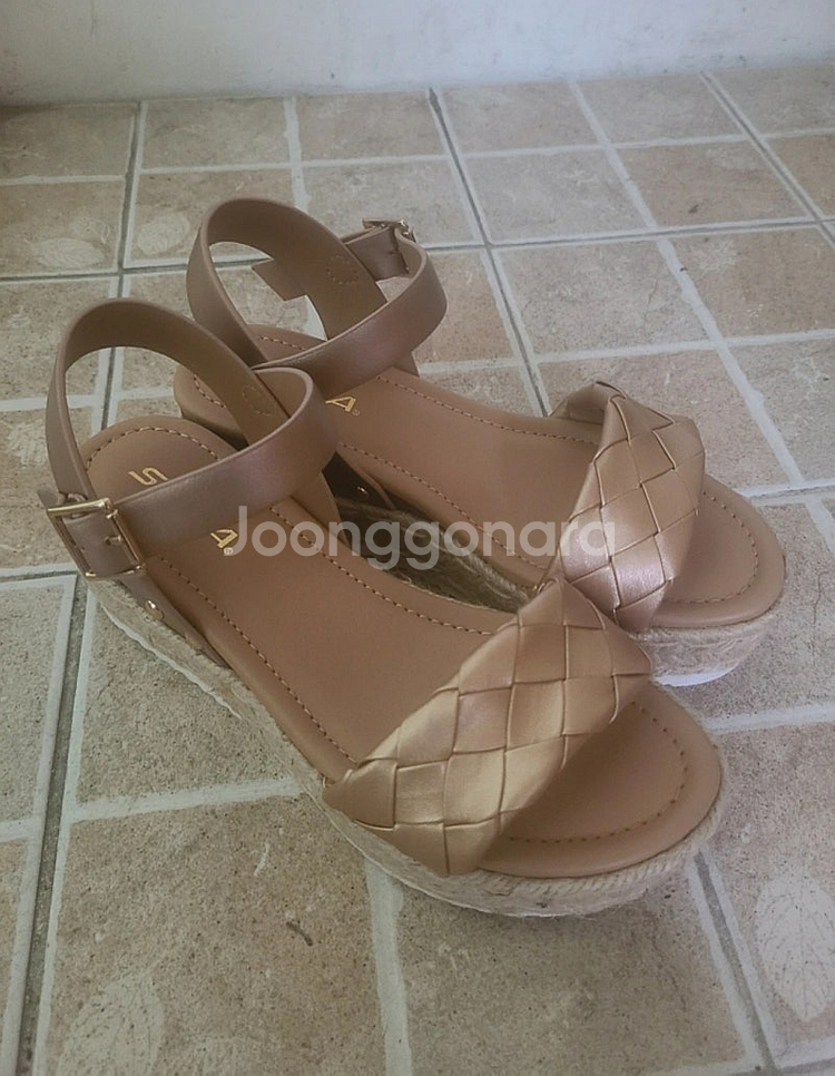 <소다 에스파드류 플랫폼 샌들 225~230>--0