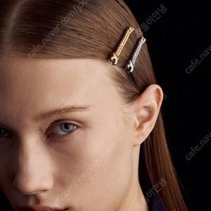 에스실 LOGO CHAIN HAIRPIN WB 헤어핀 새상품