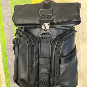 투미 로지스틱스 레더 가죽 백팩