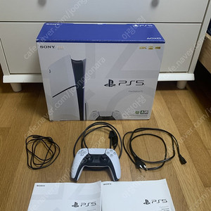 플스5 슬림디스크 신상품급 판매합니다.(상태좋음)