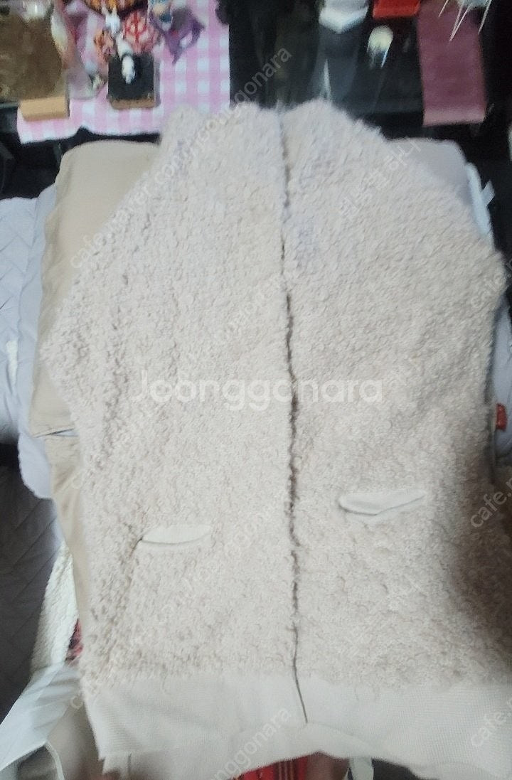 KUHO 구호 여성 털조끼[베스트]- free size--7