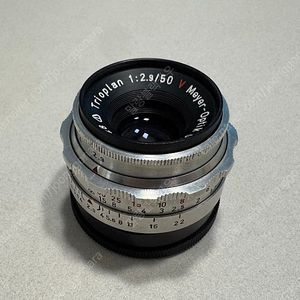 Meyer optik trioplan 50mm f2.9 메이어옵틱