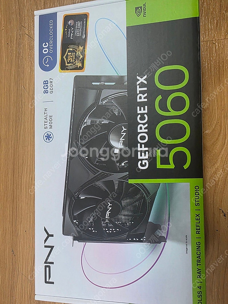 [미개봉] PNY RTX 5060 8GB 새제품 팝니다...--0