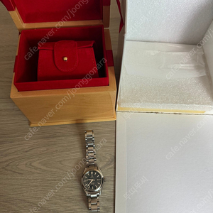 OMEGA 오메가 씨마스터 아쿠아테라 구구형 청판 쿼츠 여성용