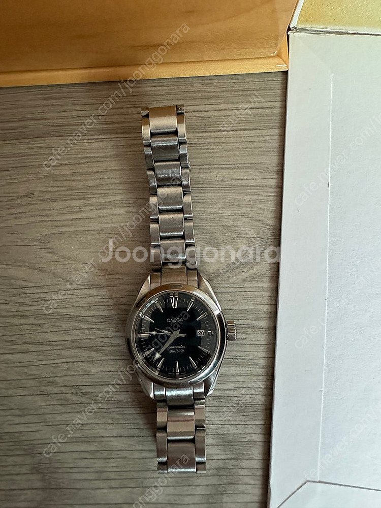 OMEGA 오메가 씨마스터 아쿠아테라 구구형 청판 쿼츠...--1