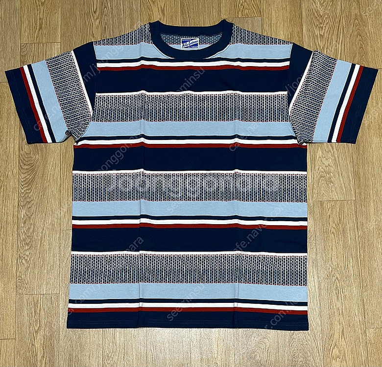 [XL] 리얼맥코이 24SS 스트라이프 반팔티 2종 새...--6