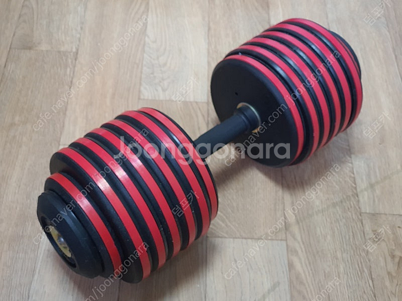 국산고무아령(고무냄세없는 아령)40kg 1개 판매합니다--1