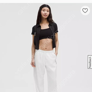 룰루레몬 코트 라이벌 와이드레그 트랙 팬츠 이미지