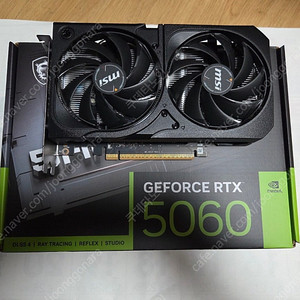 MSI RTX 5060 쉐도우 팝니다.