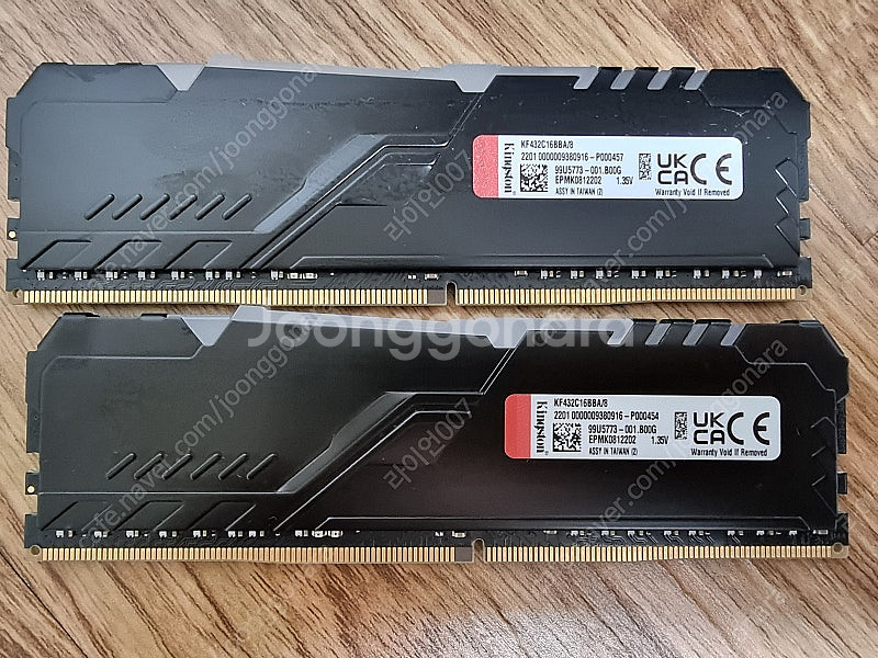튜닝램 킹스톤 FURY DDR4-3200 CL16 Be...--2