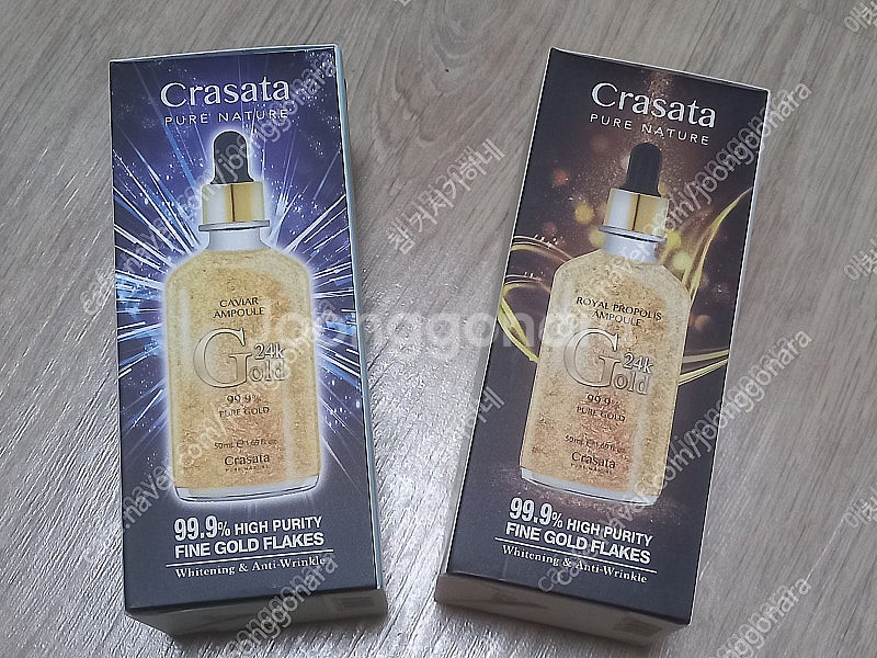 크라사타 로얄 프로폴리스 24k 골드앰플 + 캐비어 24k 골드앰플--0