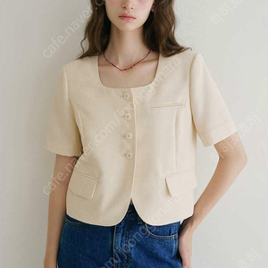 [새상품] w컨셉 언에이트 반팔 자켓