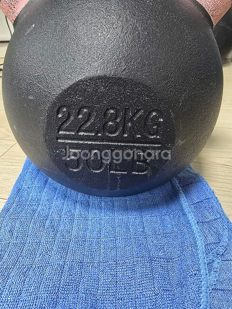 22.8kg 블랙 케틀벨 판매--1