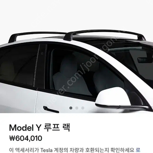 테슬라 모델y 루프랙 (주니퍼호환)