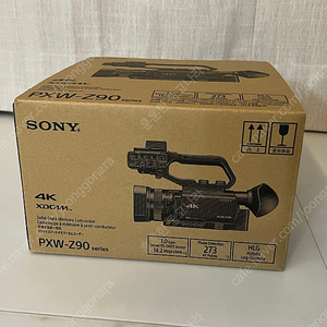 [미개봉 판매] SONY PXW-Z90 캠코더 판매합니다. (소니코리아 정품)