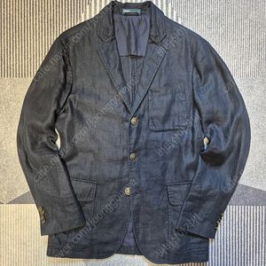 [40R] 폴로 PRLC 린넨 자켓 금장 은장 블리커 랄프로렌