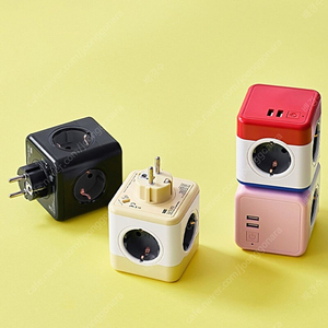 [미개봉] 파워큐브 V2 4구 USB 멀티탭