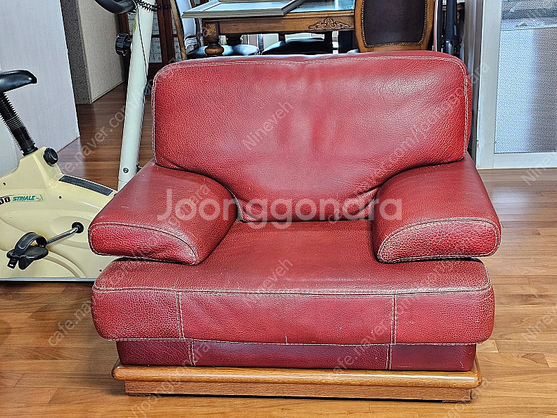 3인용 + 1인용 소파--1