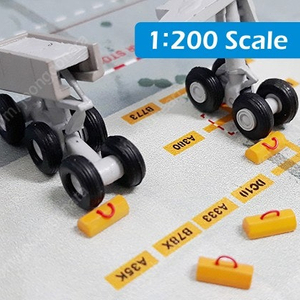 1:200 스케일 공항디오라마 "버팀목" 4EA 1set