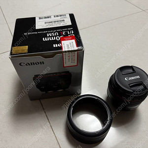 캐논 EF 50mm F1.2 L USM 렌즈(오이만두) 판매합니다