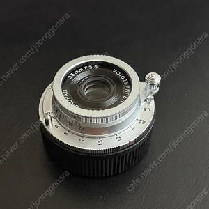 보이그랜더 녹턴 컬러스코파 35mm F3.5 Aspherica 실버