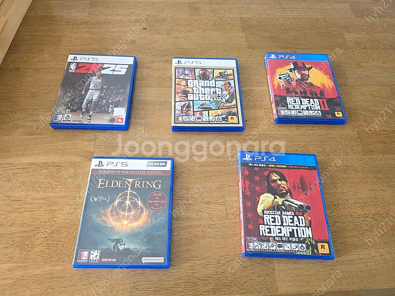 PS5 엘든링, GTA5, NBA2K25, PS4 레데...--0